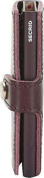 Actual product image Secrid Wallet PREMIUM MINIWALLET DUSK Bordeaux