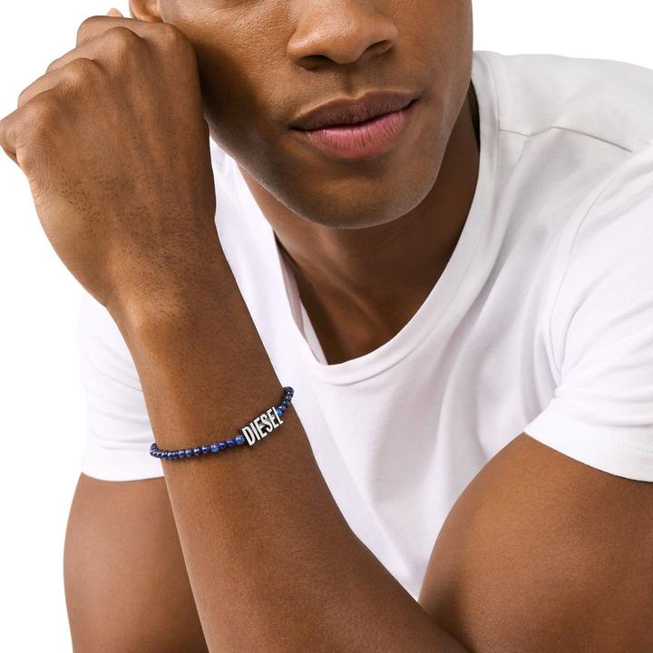 Produktbild Diesel Armband FONT (17.80 cm, Edelstahl, Farbstein)