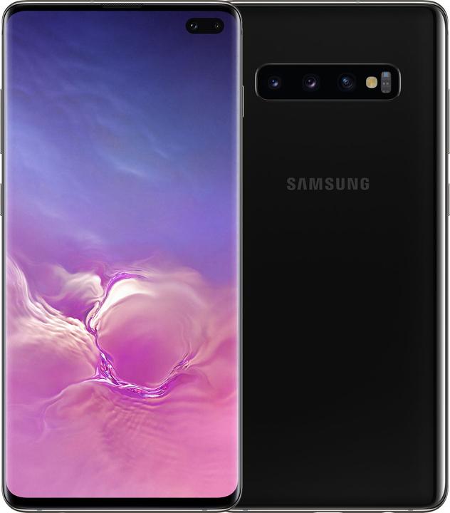 Produktbild Samsung Galaxy S10 DE-Version (128 GB, Prism Black, 6.10", Hybrid Dual SIM, 16 Mpx, 4G)