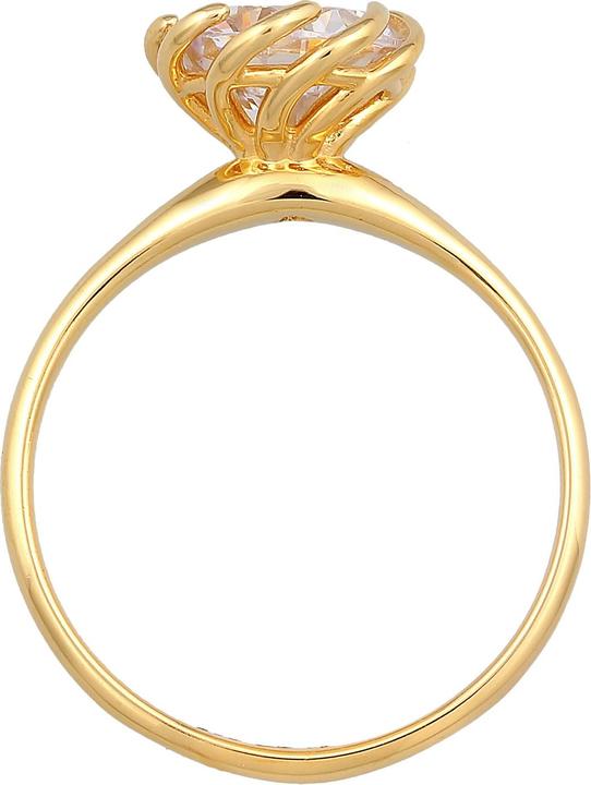 Produktbild Elli Kristall Ring, Verlobungsring (52, 925 Silber)