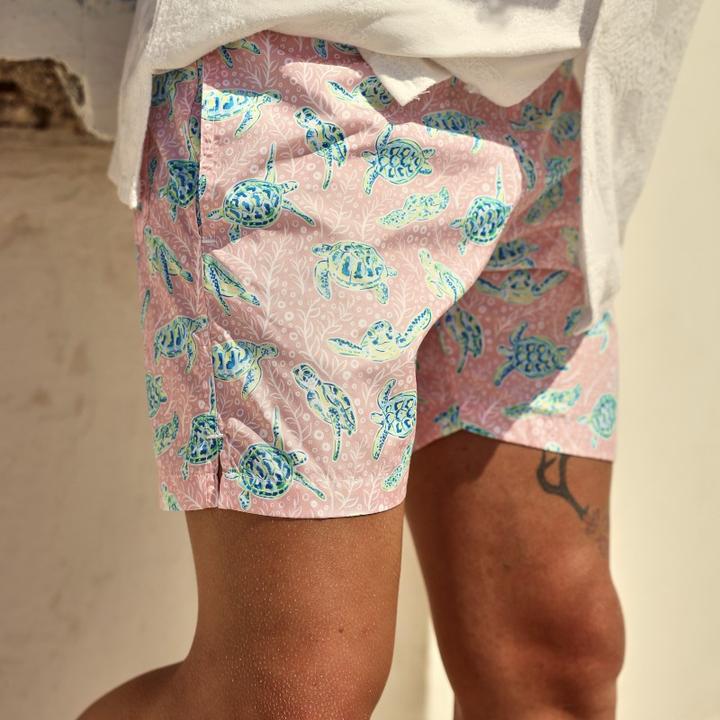 Actual product image Moustard Sea Turtles Swimshorts (L)