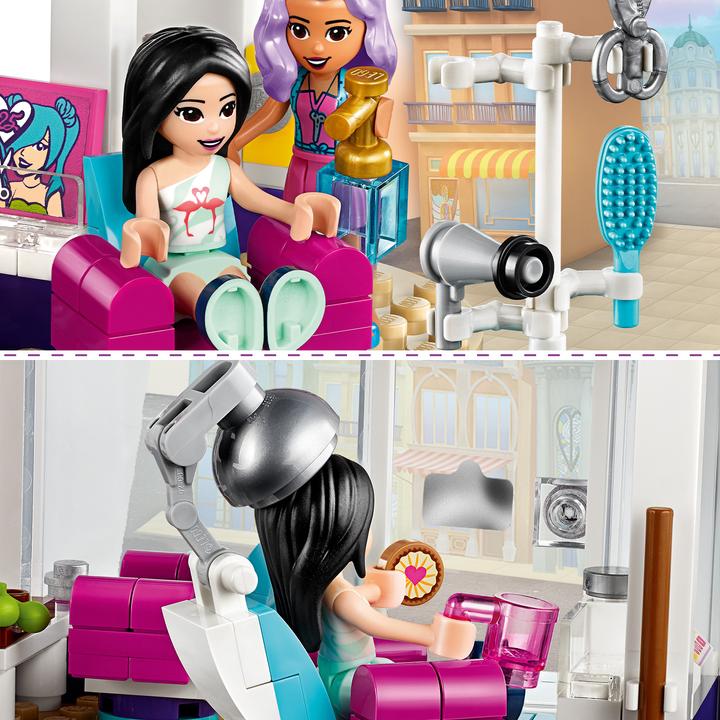 Actual product image LEGO Hairdresser's shop of Heartlake City (41391, LEGO Friends)
