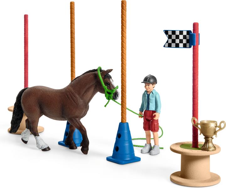 Image du produit Schleich Course d'agility pour poneys