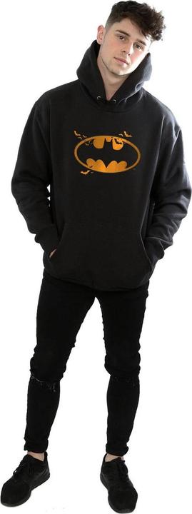 Actual product image Mens Batman Halloween Logo Hoodie (XXL)