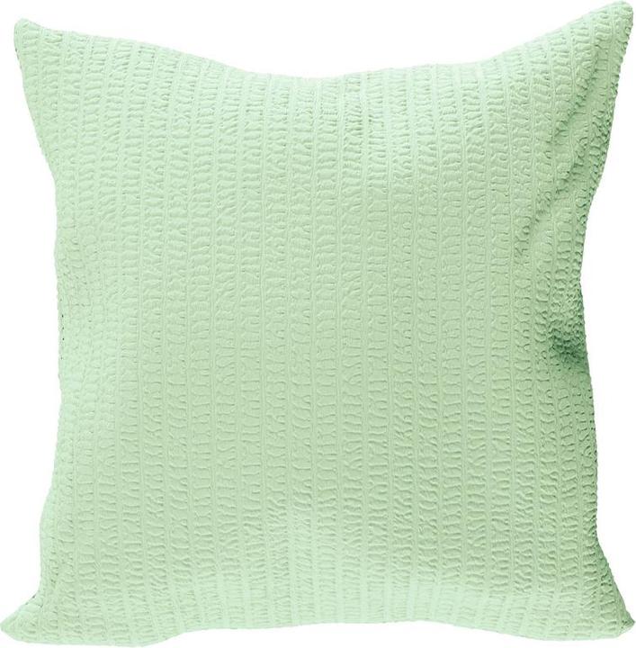 Immagine prodotto Lotus Bettwaren Bettwäsche Satin Seersucker uni (Copricuscino, 40 x 40 cm)