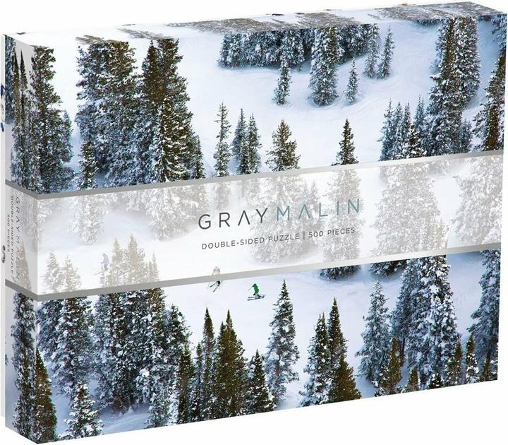 Produktbild Abrams & Chronicle Gray Malin The Snow - 2-seitiges Puzzle (500 Teile)