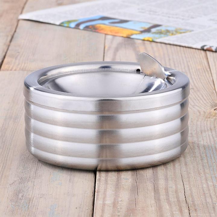 Actual product image Relaxdays Windproof Ashtray with Lid