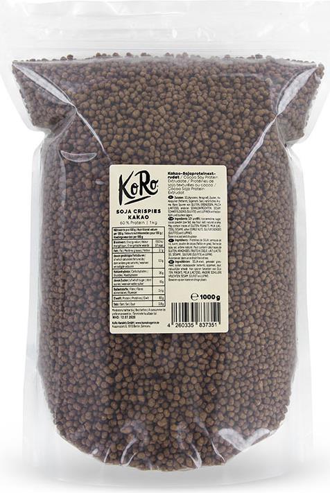 Actual product image KoRo Soy Crispies with cocoa (1000 g)