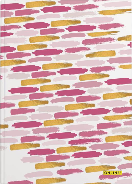 Image du produit Online Cahier A5 07778/6 Brush Style 80g 96 feuilles dots (A5, Pointillés)