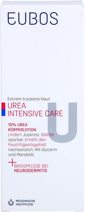Actual product image Eubos Dry Skin Urea 10% Body Lotion, 200 ml LOT (Body lotion, 200 ml)