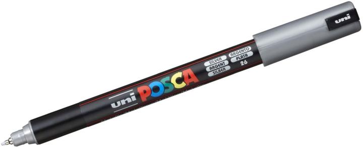 Actual product image Posca PC-1MR Fineliner brand (Silver, 0.70 mm, 1 x)
