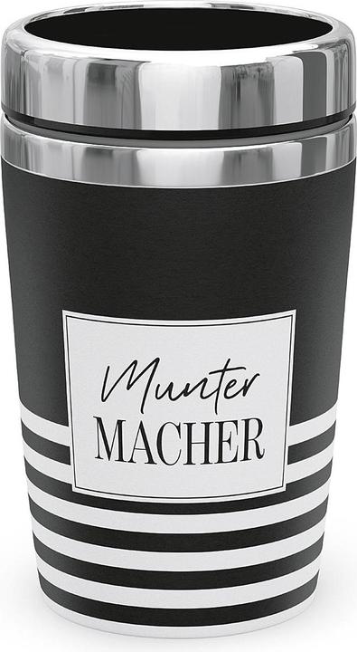 Actual product image La Vida Thermos Mug to go 'Salt&Pepper' Display of 9 (0.24 l)