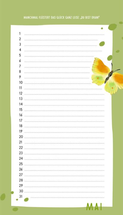 Produktbild Immerwährender Geburtstagskalender - Ve (Harter Einband, Deutsch)