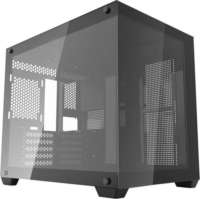 Actual product image Darkflash Tech Darkflash C285MP Computer Case (Black) (ITX, ATX)