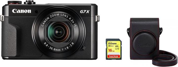 Canon PowerShot G7 X Mark II inkl.Tasche und 16GB SD-Karte