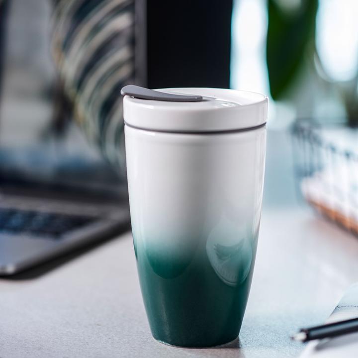 Produktbild Like. by Villeroy & Boch Becher Green -GK Coffee To Go (350 ml, 1 x)