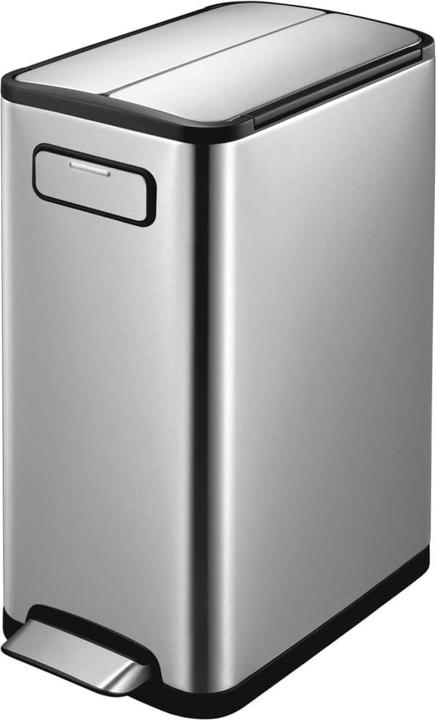 Produktbild EKO Treteimer Ecofly 2x20 Liter edelstahl (40 l)