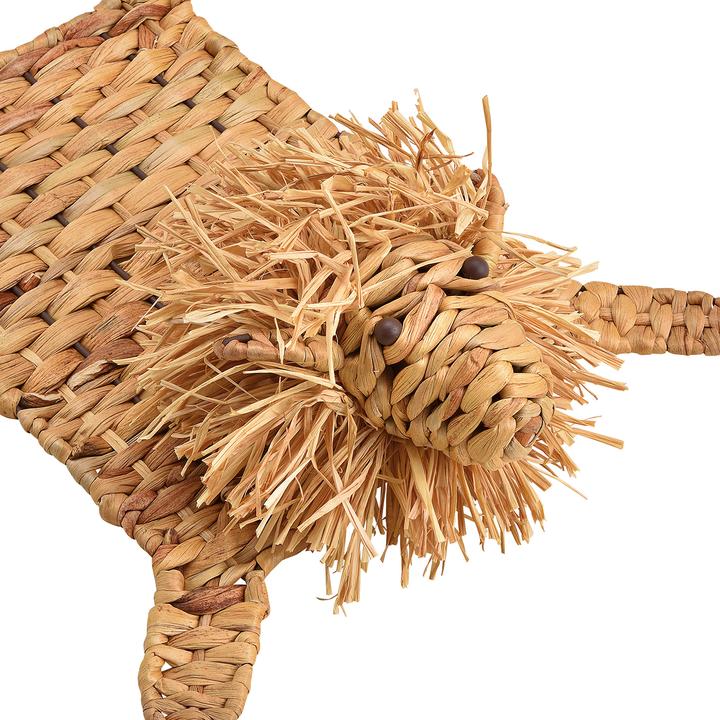 Produktbild Natura Punto Deko Figur Löwe liegend aus Wasserhyazinthe