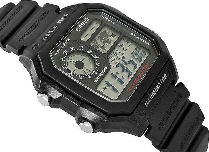 Productafbeelding Casio Ae-1200wh-1avef (Digitaal horloge, 45 mm)