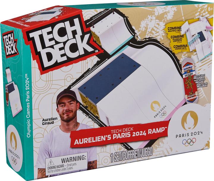 Immagine prodotto Tech Deck Olympic X-Connect Creator-Aurélien G. (Multilingue)