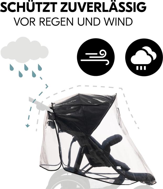 Produktbild Hauck Pushchair Raincover 3W