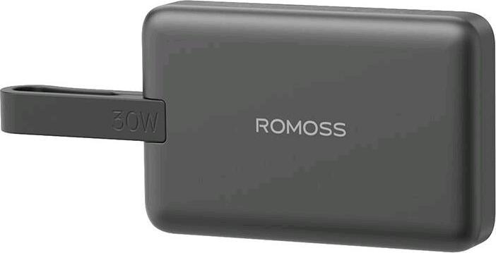 Actual product image Romoss Powerbank WMS10 10000mAh 30W (black) (10000 mAh, 30 W, 37 Wh)