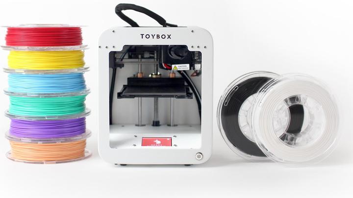 Actual product image Toybox 3D Printer Deluxe Food Bundle 7 pack (PLA, 1.75 mm, 250 g, Multicoloured)