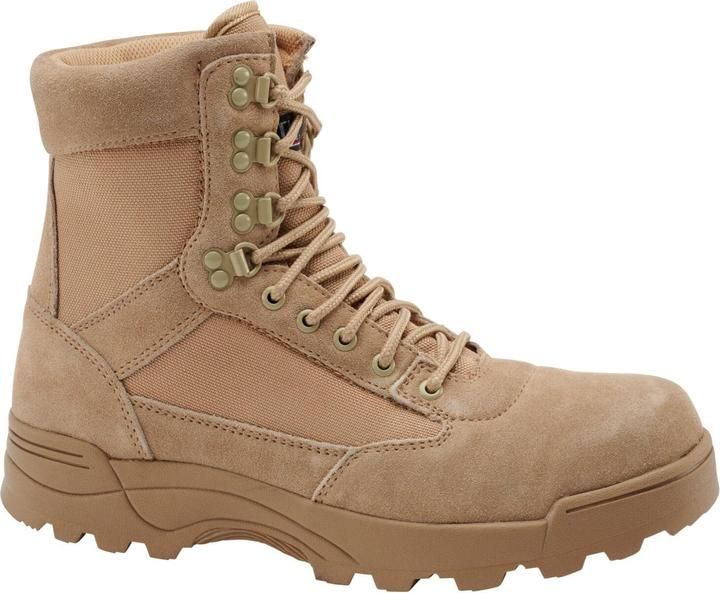 Actual product image Brandit 9 Eyelet Tactical Boots Size 46 Colour Camel (46)