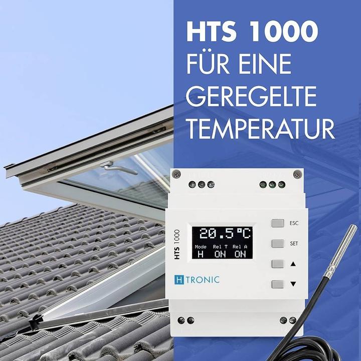 Image du produit H-Tronic Interrupteur de température H Tronic pour rail DIN HTS 1000
