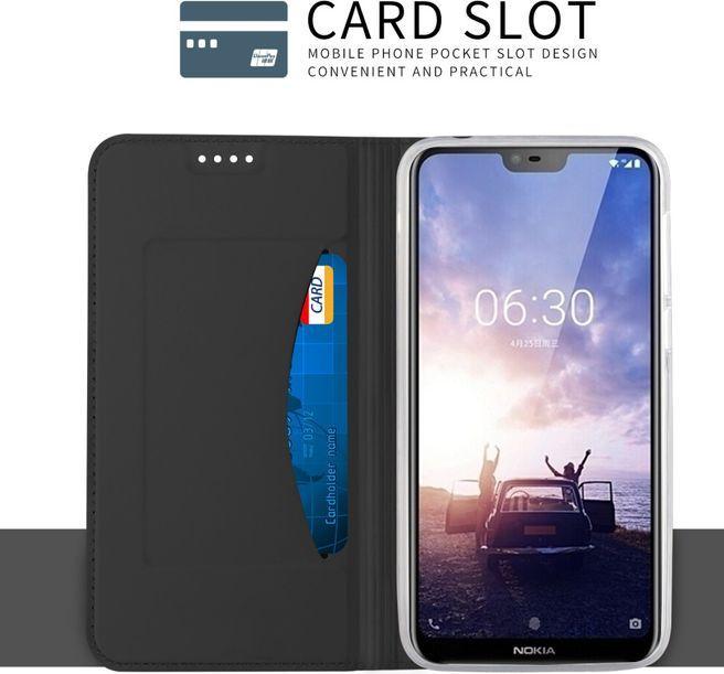 Produktbild MU Classic Classic Leder Bookcover Series (Nokia 6.1 Plus)