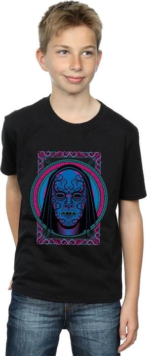Image du produit - T-shirt NEON DEATH EATER MASK - Garçon (116)