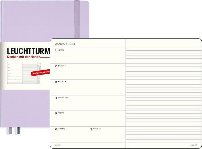 Actual product image Leuchtturm1917 Lighthouse 1w/S Medium Hc (Hardcover, German)