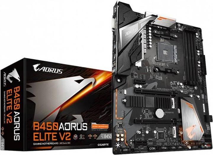 Immagine prodotto Gigabyte B450 AORUS Elite V2 (AM4, AMD B450, ATX)