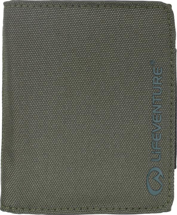 Lifeventure RFID Wallet, Recycled, Olive