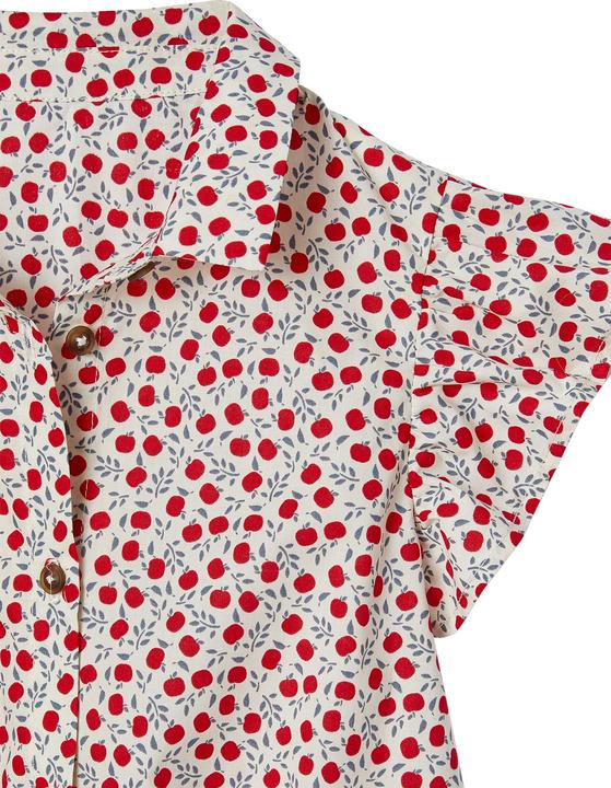 Image du produit Vertbaudet Mädchen Musselinbluse zum Binden (122)