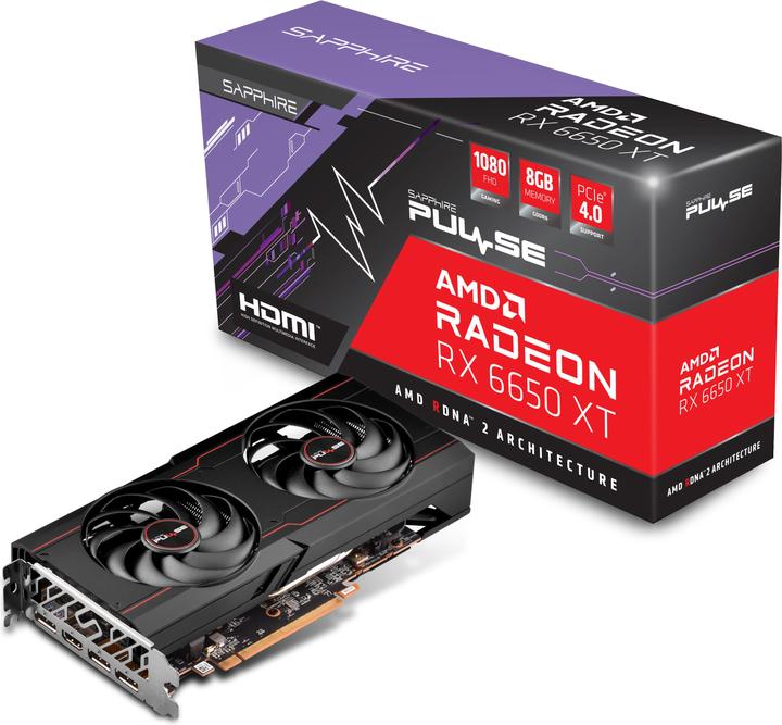 Sapphire Radeon RX 6650 XT Gaming OC Pulse (8 GB)