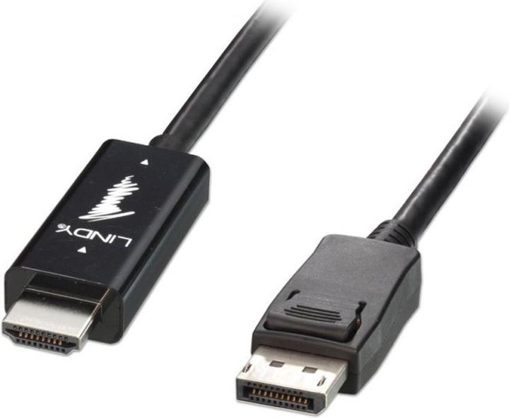 Lindy HDMI - DisplayPort (2 m, DisplayPort, HDMI)