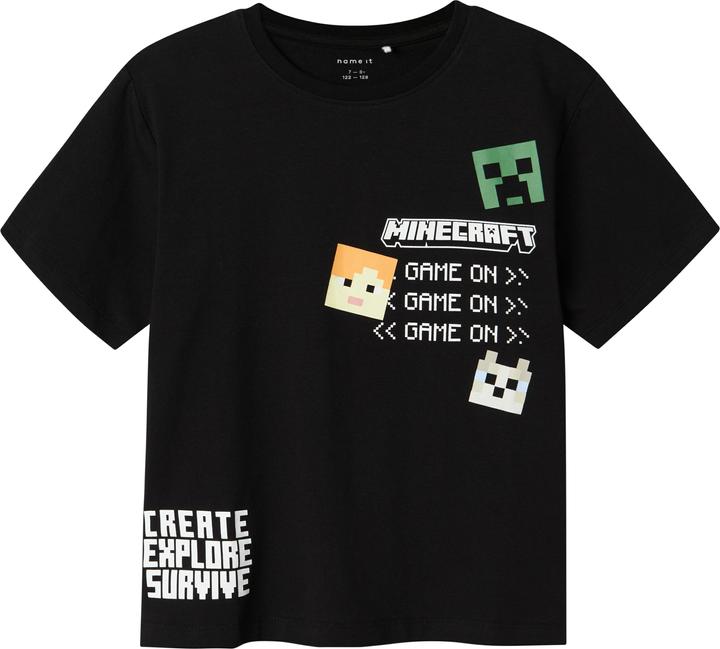Name it T-Shirt JAFAR MINECRAFT Kurzarmshirt (134)