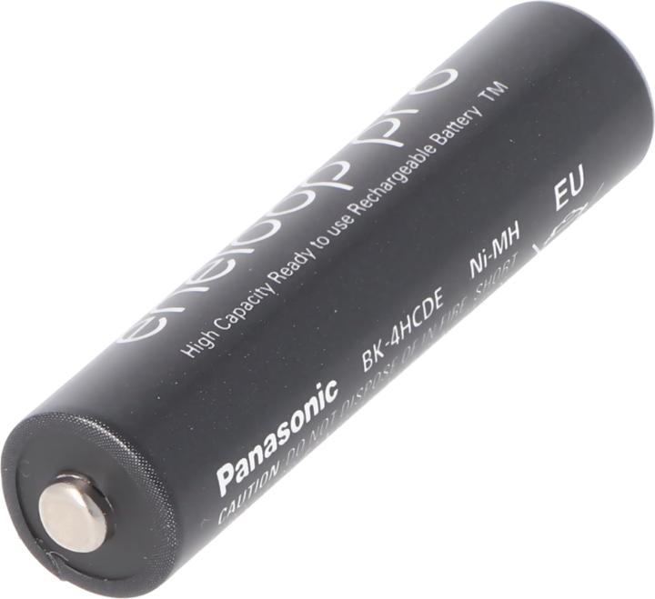 Actual product image AccuCell Battery eneloop pro, AAA Micro, 500 charging cycles, low self-discharge, with Box (1 pcs., AAA, 930 mAh)