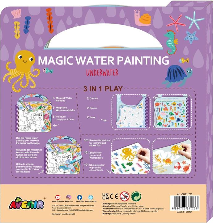 Produktbild Avenir Ausmalspiel Unterwasser