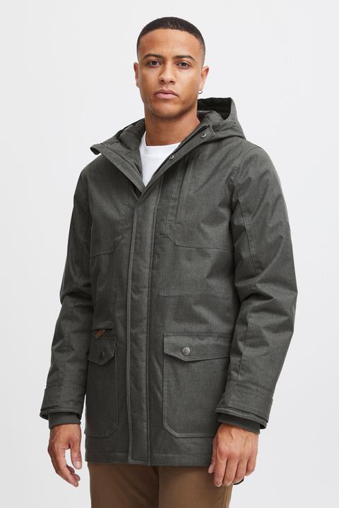 Image du produit Solid Bello Manteau D'Hiver Parka Veste Longue Pour Homme À Capuche (M)