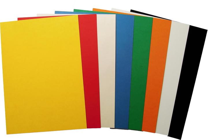 Actual product image BüroLine Presspan envelope A4 100 pcs - 0,35 mm, yellow
