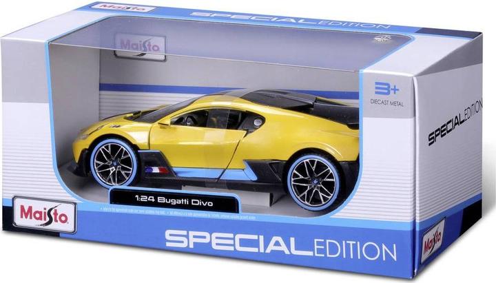 Image du produit Maisto Bugatti Divo 1/24 jaune