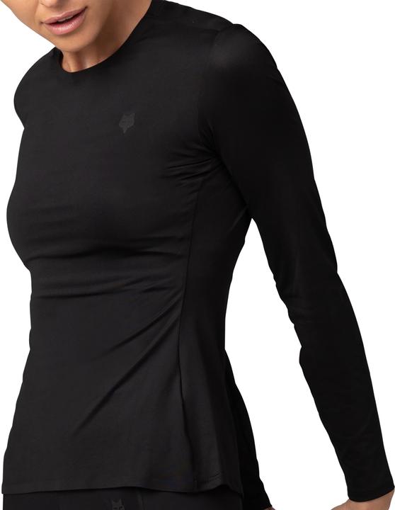 Actual product image Fox Top 23 W Tecbase Ls Shirt Blk S (S)