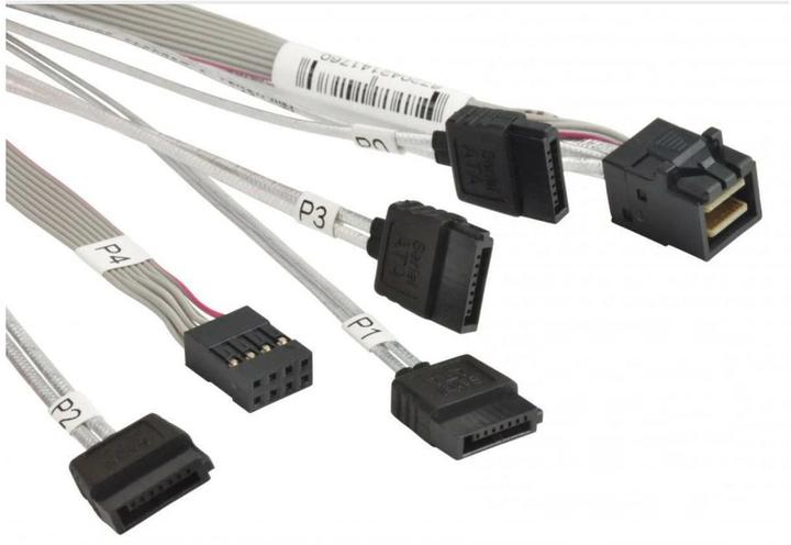 Produktbild Supermicro HD SAS Kabel: SFF8643-4xSATA