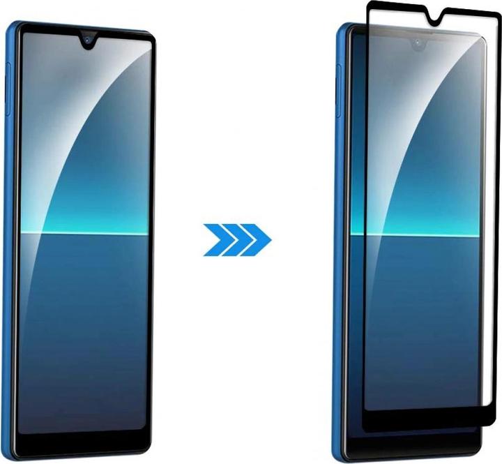 Produktbild Screenguard Sony Xperia L4 Full Screen Panzerglas Schutzfolie 2.5D 9H (1 Stück, Sony Xperia L4)