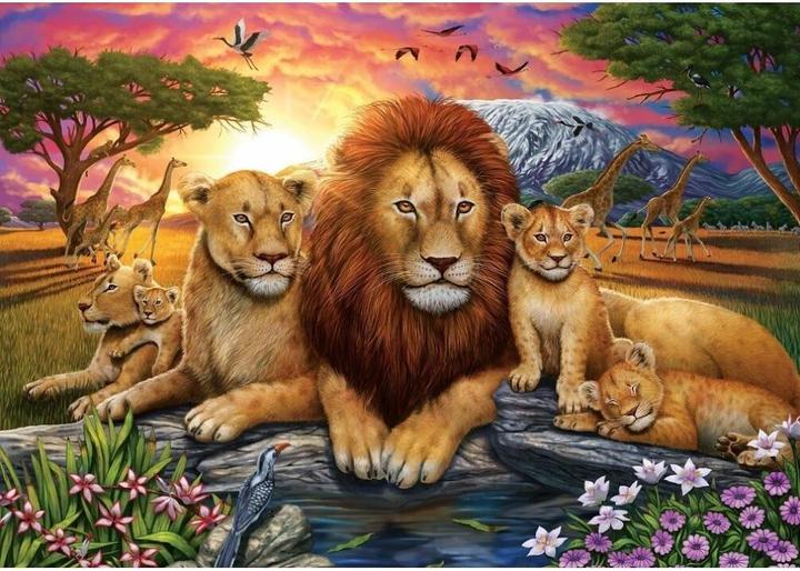 Immagine prodotto Art Puzzle Puzzle d'arte 1000 Africa, Liūtų šeima (1000 pezzi)