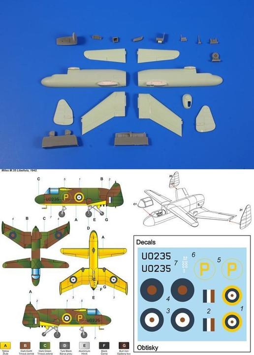 Image du produit Planet Models Miles M.35 Libellula