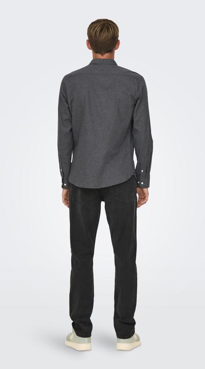 Actual product image Only & Sons Onsroad Life Reg Melange Ls Shirt Noos (XS)