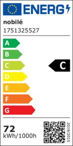 Energy Label Nobile 1751325525 (8000 lm)